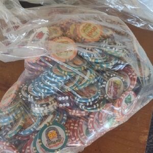 Multicolor Poker Chips 5lbs Assorted